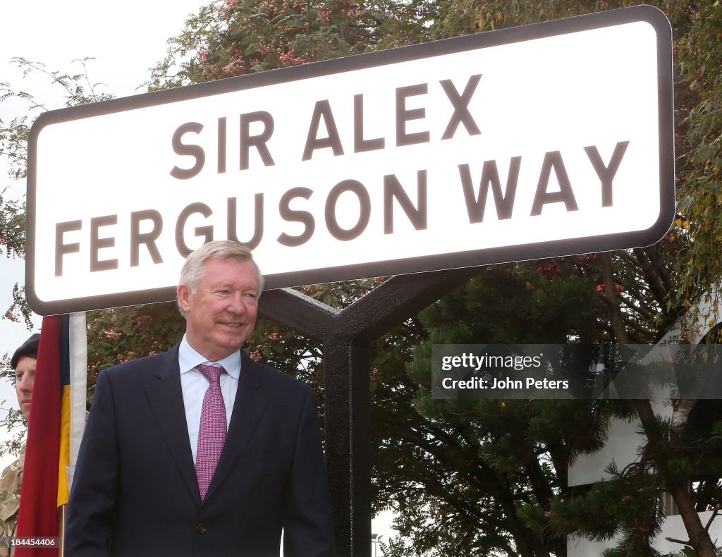 Sir Alex Ferguson Receives Freedom of the Borough of Trafford