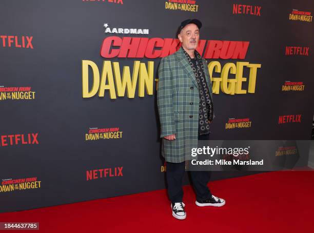 Sam Fell attends the "Chicken Run: Dawn Of The Nugget" Special Screening at Picturehouse Central on December 10, 2023 in London, England.