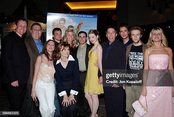 Producer/Writer Alec Berg, producer/writer David Mandel, Travis Wester, Molly Schade, director/writer Jeff Schaffer, Michelle Trachtenberg, executive...