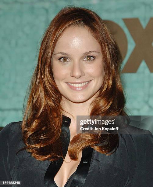 Sarah Wayne Callies during "Prison Break" Launch Party - Arrivals at Hangar 8 - Santa Monica Airport in Santa Monica, California, United States.