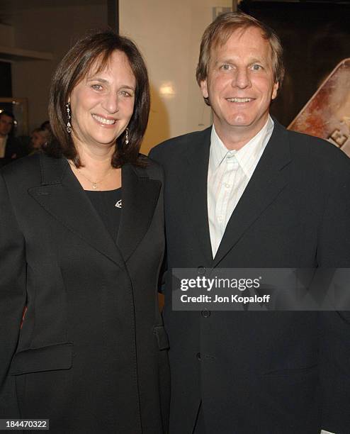 Lucy Fisher and husband Doug Wick, producers during Universal Pictures' "Jarhead" World Premiere - Arrivals at ArcLight Cinemas Cinerama Dome in...