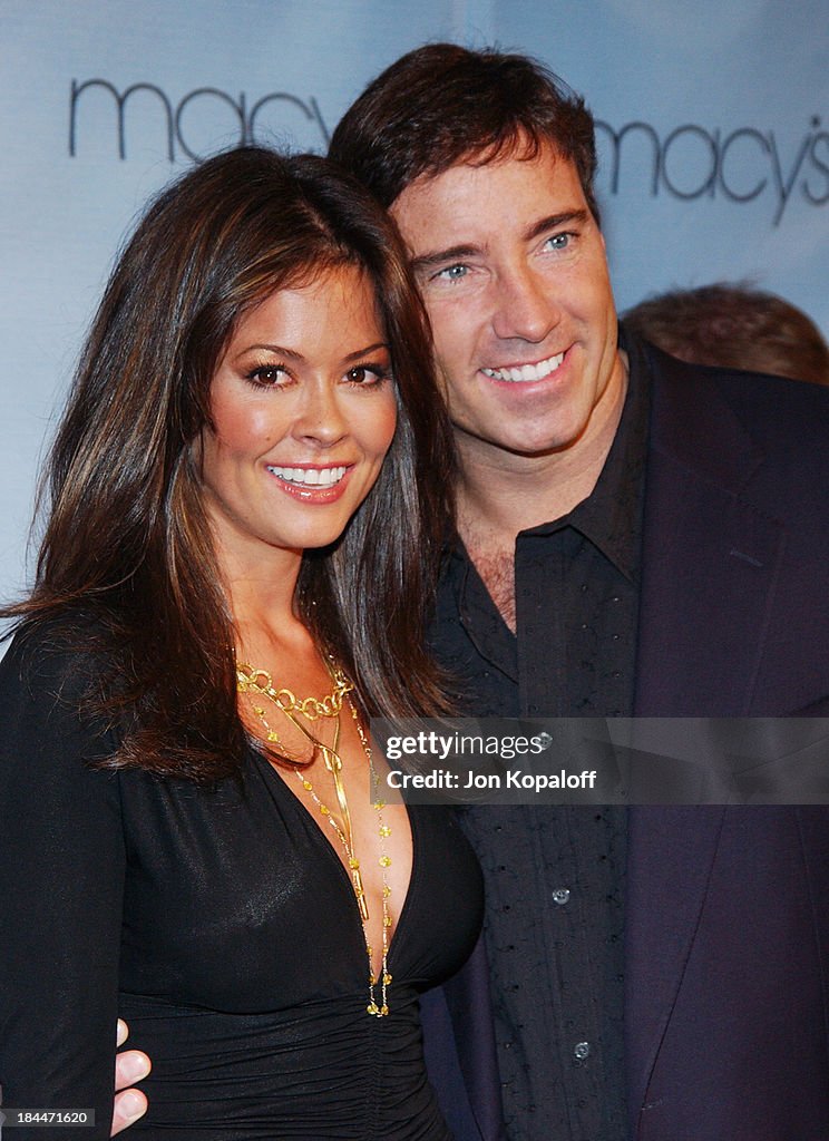 Brooke Burke and husband Dr. Garth Fisher during Macy's and American... Nachrichtenfoto Getty