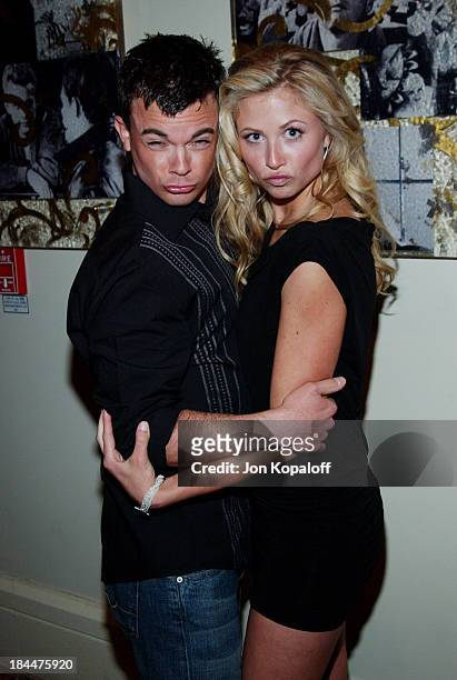 Travis Wester and Molly Schade during "Eurotrip" Los Angeles Premiere - After Party at Roosevelt Hotel in Hollywood, California, United States.
