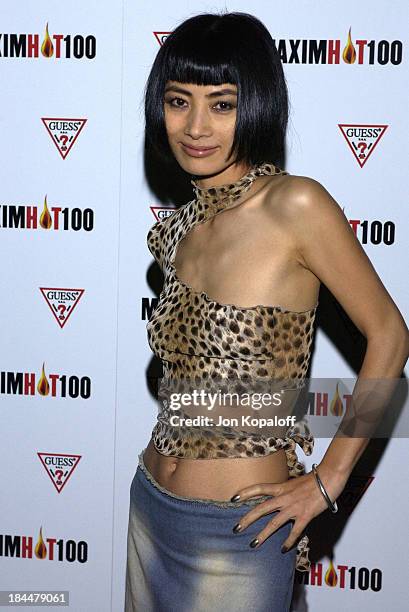 Bai Ling during Maxim Hot 100 Party - Arrivals at Yamashiro in Hollywood, California, United States.