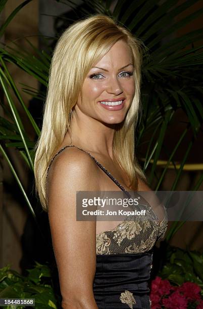 Nikki Ziering during 1st Annual American Heart Awards - "Paint The Town Red" Gala to Benefit The American Heart Association at Beverly Hilton Hotel...