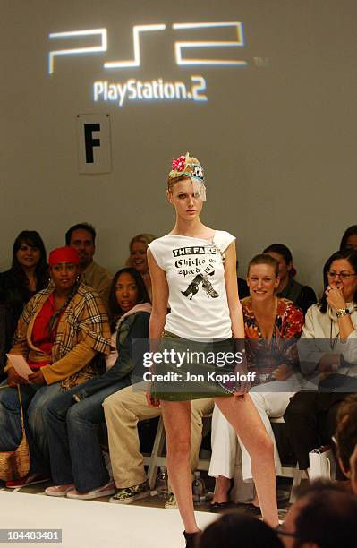 Shawn Collection during Playstation 2 Hosts Shawn At L.A. Fashion Week-Fashion Show and Party at The Standard Hotel Downtown in Los Angeles,...