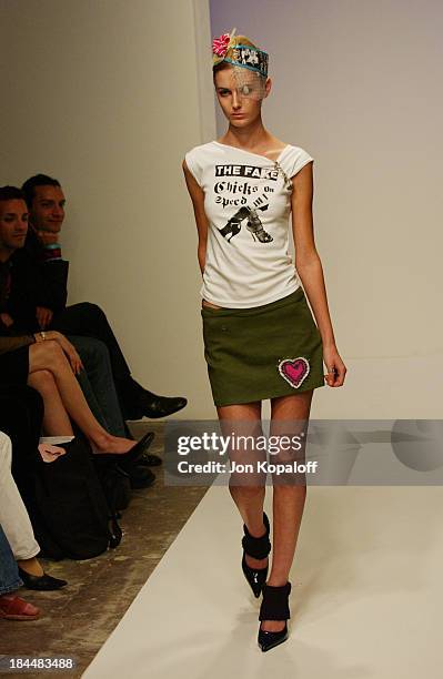 Shawn Collection during Playstation 2 Hosts Shawn At L.A. Fashion Week-Fashion Show and Party at The Standard Hotel Downtown in Los Angeles,...