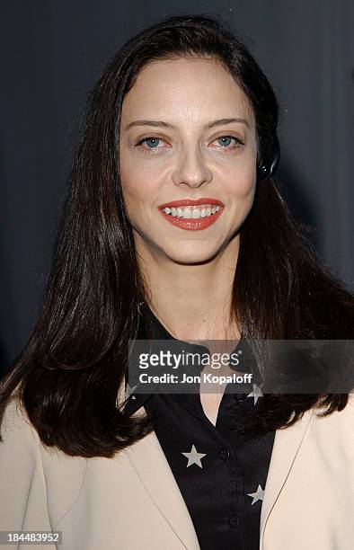 Juliet Landau during "Buffy The Vampire Slayer" Wrap Party at Miauhaus in Los Angeles, California, United States.