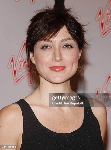 Sasha Alexander during Virgin Cola's MTV Movie Awards - After Party at Fame @ Xes in Hollywood, California, United States.