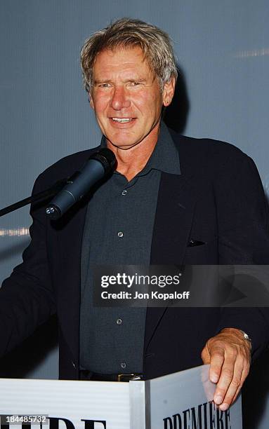 Harrison Ford during Premiere Magazine's "The New Power" - Arrivals & Inside at Ivar in Hollywood, California, United States.