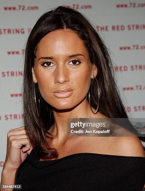 Cote Maria during Kitson And Kabbalah Celebrate "The Red String Book" - Arrivals at Kitson in Beverly Hills, California, United States.