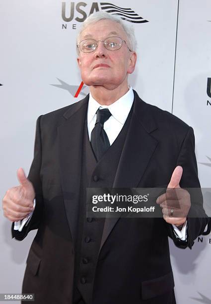 Roger Ebert during The 32nd AFI Life Achievement Award Honors Meryl Streep at Kodak Theatre in Hollywood, California, United States.