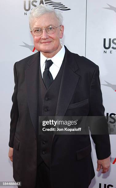 Roger Ebert during The 32nd AFI Life Achievement Award Honors Meryl Streep at Kodak Theatre in Hollywood, California, United States.