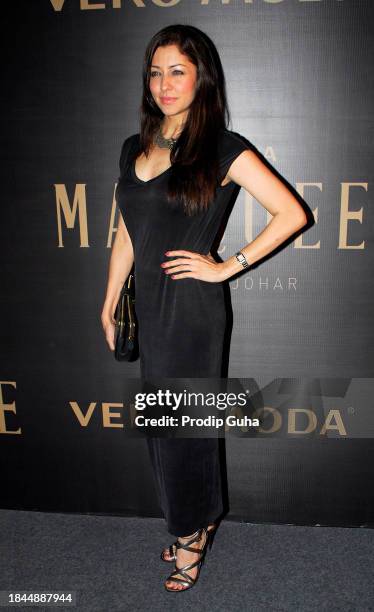 Aditi Govitrikar attends the launch of Vero Moda collection Marquee by Karan Johar on September 19,2014 in Mumbai, India