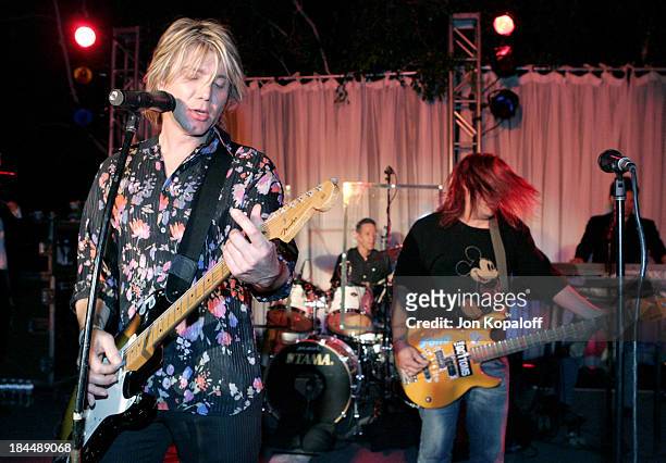 Goo Goo Dolls during Entertainment Tonight Emmy Party Sponsored by People Magazine - Inside at The Mondrian in West Hollywood, California, United...