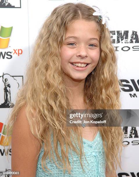 Sasha Pieterse during "The Adventures of Shark Boy & Lava Girl in 3-D" Los Angeles Premiere - Arrivals at El Capitan Theater in Hollywood,...