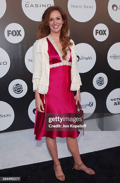 Rebecca Creskoff during Fox New Season Launch Party at Santa Monica Beach in Santa Monica, California, United States.