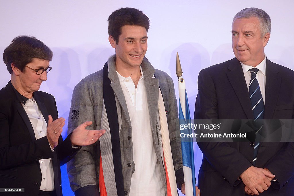 French National Olympic Team for The Sochi 2014 Winter Olympic Games Presentation In Paris