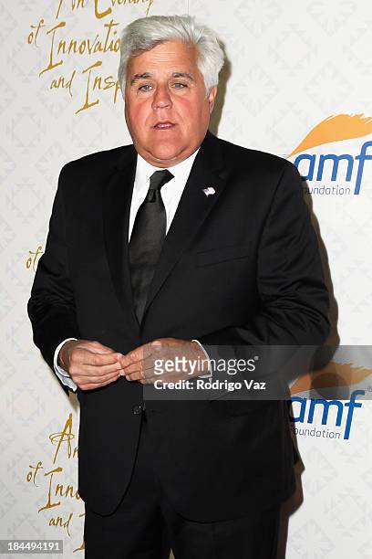 Host Jay Leno attends the 10th Annual Alfred Mann Foundation Gala on October 13, 2013 in Beverly Hills, California.