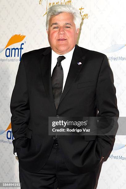 Host Jay Leno attends the 10th Annual Alfred Mann Foundation Gala on October 13, 2013 in Beverly Hills, California.