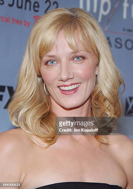 Joely Richardson during "Nip/Tuck" Season 2 Premiere - Arrivals at Paramount Pictures Theatre in Los Angeles, California, United States.
