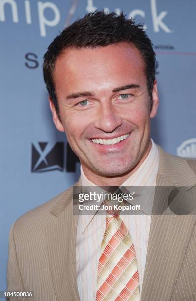 Julian McMahon during "Nip/Tuck" Season 2 Premiere - Arrivals at Paramount Pictures Theatre in Los Angeles, California, United States.