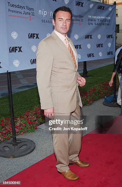 Julian McMahon during "Nip/Tuck" Season 2 Premiere - Arrivals at Paramount Pictures Theatre in Los Angeles, California, United States.