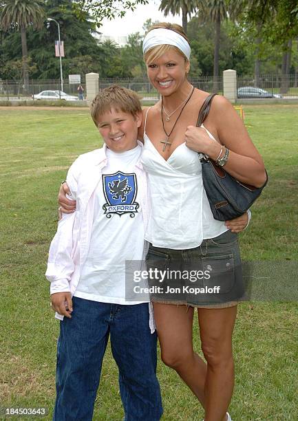 Nancy O'Dell during "A Time for Heroes" Carnival Hosted By Disney - Arrivals at Wadsworth Theater in Westwood, California, United States.