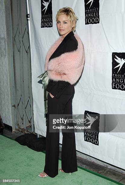Sharon Stone during 11th Annual Angel Awards Hosted by Project Angel Food - Arrivals at Project Angel Food in Hollywood, California, United States.