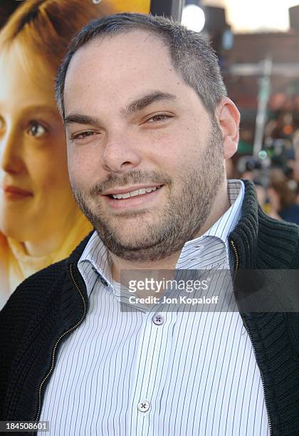 DreamWorks' Adam Goodman during DreamWorks Pictures' "Dreamer: Inspired by a True Story" Los Angeles Premiere - Red Carpet at Mann Village Theater in...