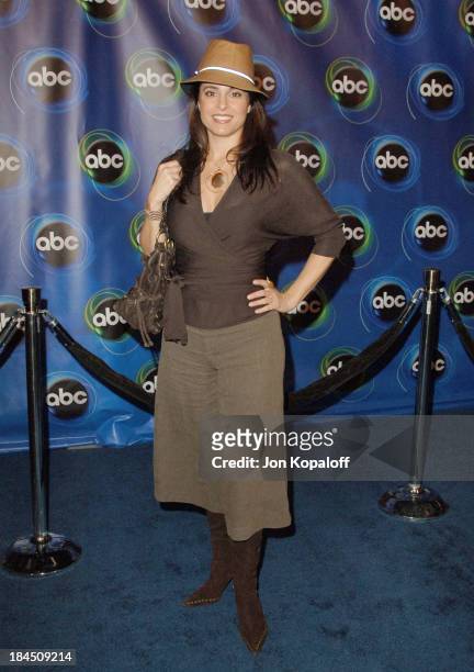 Jacqueline Obradors during ABC All-Star Winter 2006 Press Tour Party at The Wind Tunnel in Pasadena, California, United States.