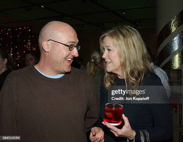 Director Mike Mitchell and Catherine O'Hara during "Surviving Christmas" Los Angeles Premiere - After Party in Hollywood, California, United States.