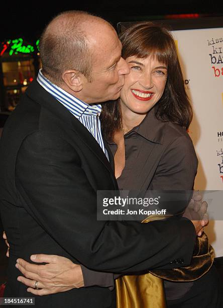 Corbin Bernsen and wife Amanda Pays during 9th Annual Hollywood Film Festival - Opening Night Screening of "Kiss Kiss, Bang Bang" - Arrivals at...