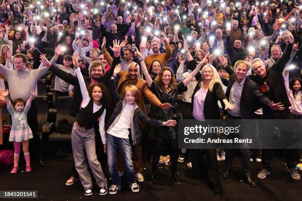 Ava-Alizabeth Awe, Daniel Christensen, Felix Nölle, Murali Perumal, Lavinia Wilson, Ewa Karlström, Andreas Ulmke-Smeaton and Marc Meyer pose with...