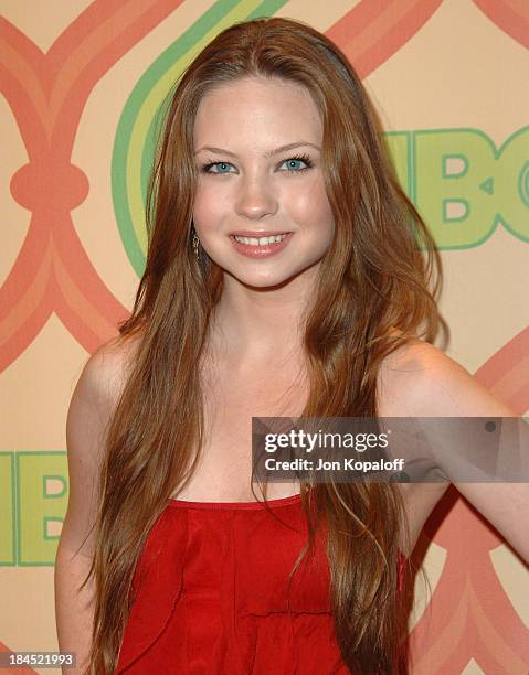 Daveigh Chase during HBO Golden Globes After Party - Arrivals at Beverly Hilton Hotel in Beverly Hills, California, United States.