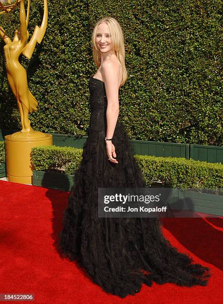 Anne Heche during 57th Annual Primetime Creative Arts EMMY Awards - Arrivals & Red Carpet at Shrine Auditorium in Los Angeles, California, United...