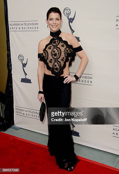 Lesli Kay during The 33rd Annual Daytime Creative Arts Emmy Awards in Los Angeles - Arrivals at The Grand Ballroom at Hollywood and Highland in...