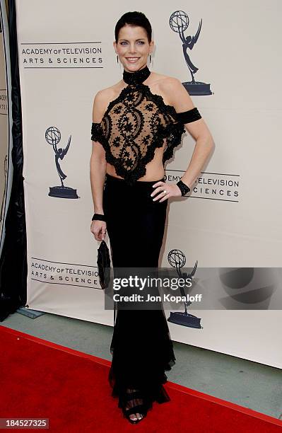 Lesli Kay during The 33rd Annual Daytime Creative Arts Emmy Awards in Los Angeles - Arrivals at The Grand Ballroom at Hollywood and Highland in...