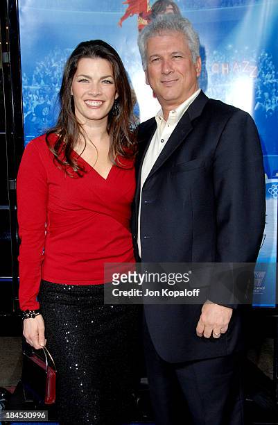 Nancy Kerrigan and husband Jerry Solomon during "Blades Of Glory" Los Angeles Premiere - Arrivals at Grauman's Chinese Theatre in Hollywood,...
