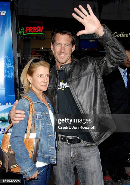 James Denton and wife Erin O'Brien Denton during "Blades Of Glory" Los Angeles Premiere - Arrivals at Grauman's Chinese Theatre in Hollywood,...