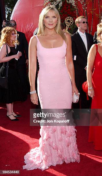 Kim Cattrall during The 56th Annual Primetime Emmy Awards - Arrivals at The Shrine Auditorium in Los Angeles, California, United States.