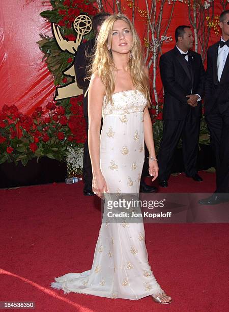 Jennifer Aniston during The 56th Annual Primetime Emmy Awards - Arrivals at The Shrine Auditorium in Los Angeles, California, United States.