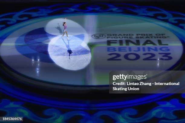 Rion Sumiyoshi of Japan performs during Gala exhibition of the ISU Grand Prix of Figure Skating Final at National Indoor Stadium on December 10, 2023...