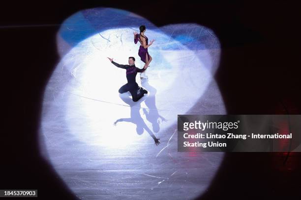 Lilah Fear and Lewis Gibson of Great Britain performs during Gala exhibition of the ISU Grand Prix of Figure Skating Final at National Indoor Stadium...