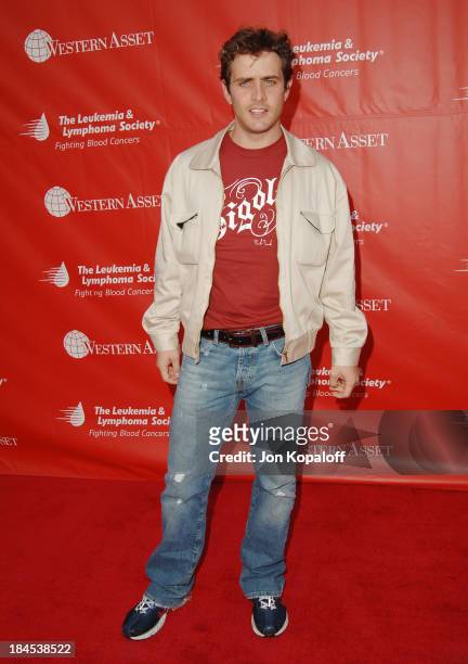 Joey McIntyre during The Leukemia & Lymphoma Society Presents The Inaugural Celebrity Rock 'N Bowl Event at Lucky Strike Lanes in Hollywood,...