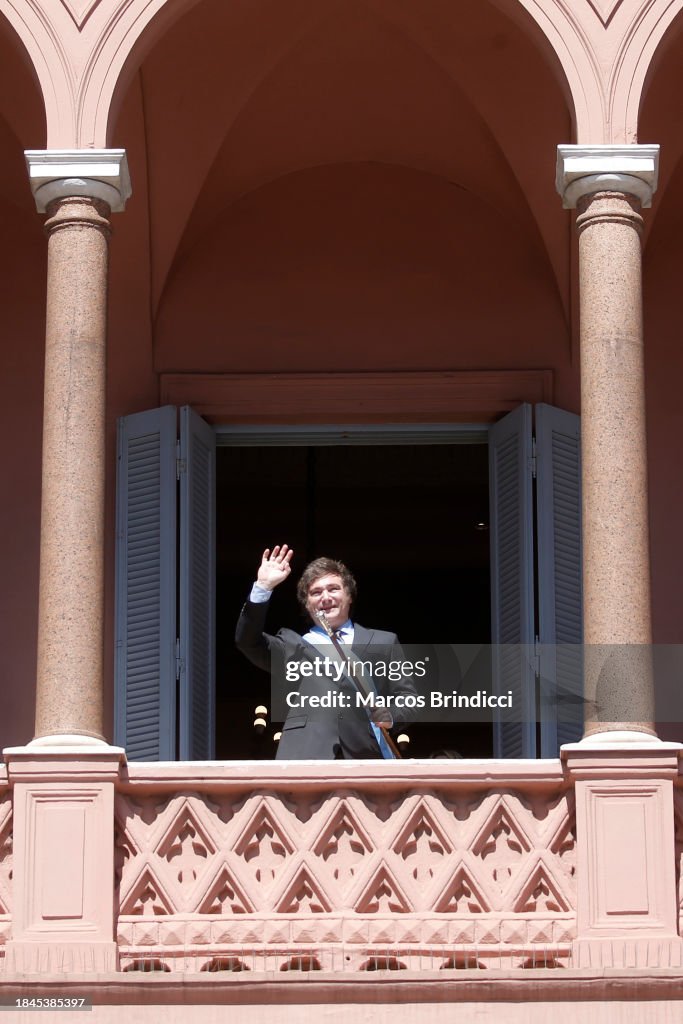President Javier Milei Takes Office in Argentina