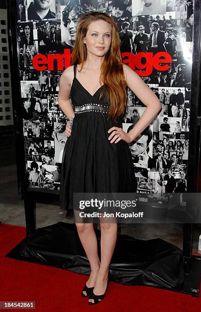 Daveigh Chase during "Entourage" Third Season Premiere in Los Angeles - Arrivals at ArcLight Cinerama Dome in Hollywood, California, United States.