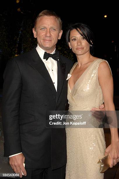 Daniel Craig and Satsuki Mitchell during 2007 Vanity Fair Oscar Party Hosted by Graydon Carter at Mortons in West Hollywood, California, United...