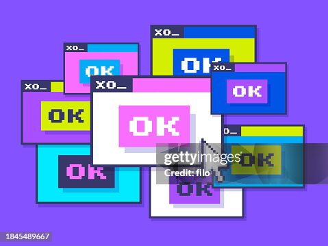 Retro Computer Windows Operating System Folder Interface Retro Computer Windows Operating System Folder Interface