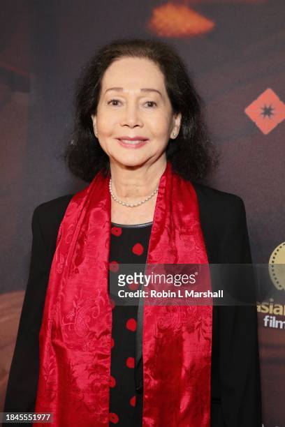 Nancy Kwan attends the 9th Annual Asian World Film Festival Closing Night Awards at Culver Theater on November 17, 2023 in Culver City, California.